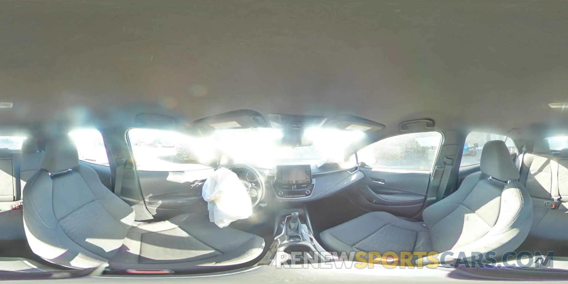 14 fotografías del automóvil dañado JTNK4RBE6K3039604 TOYOTA COROLLA 2019
