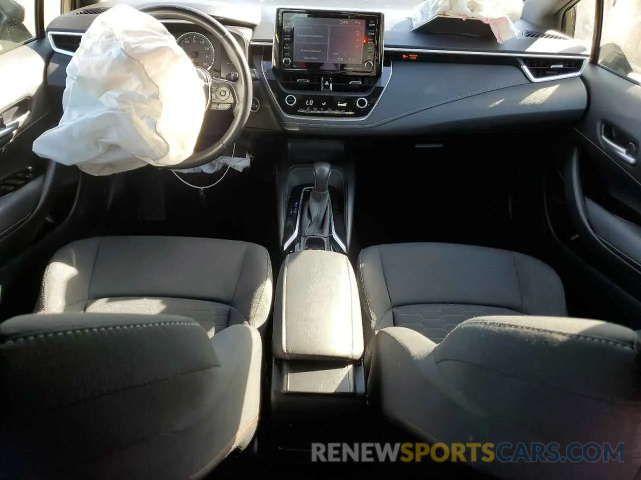 8 fotografías del automóvil dañado JTNK4RBE6K3039604 TOYOTA COROLLA 2019