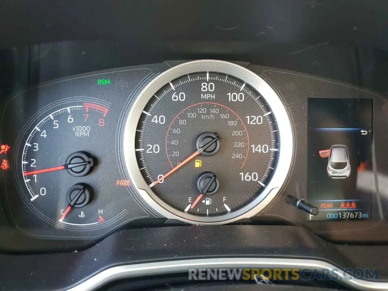9 fotografías del automóvil dañado JTNK4RBE6K3039604 TOYOTA COROLLA 2019