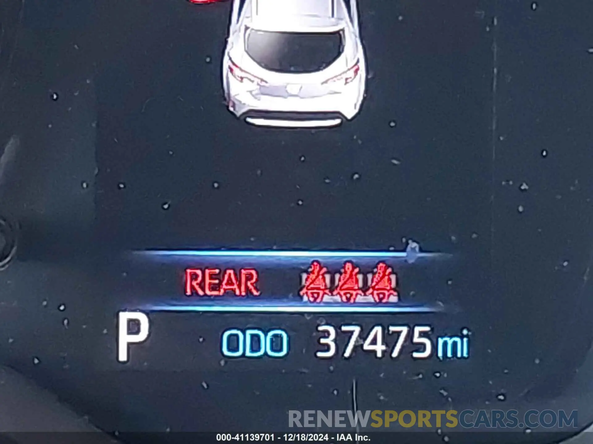 16 fotografías del automóvil dañado JTNK4RBE6K3047816 TOYOTA COROLLA 2019