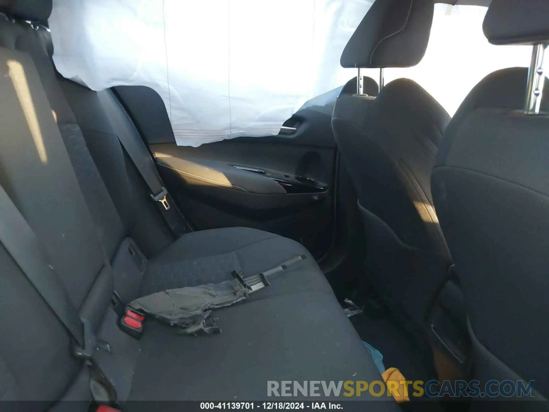 8 fotografías del automóvil dañado JTNK4RBE6K3047816 TOYOTA COROLLA 2019