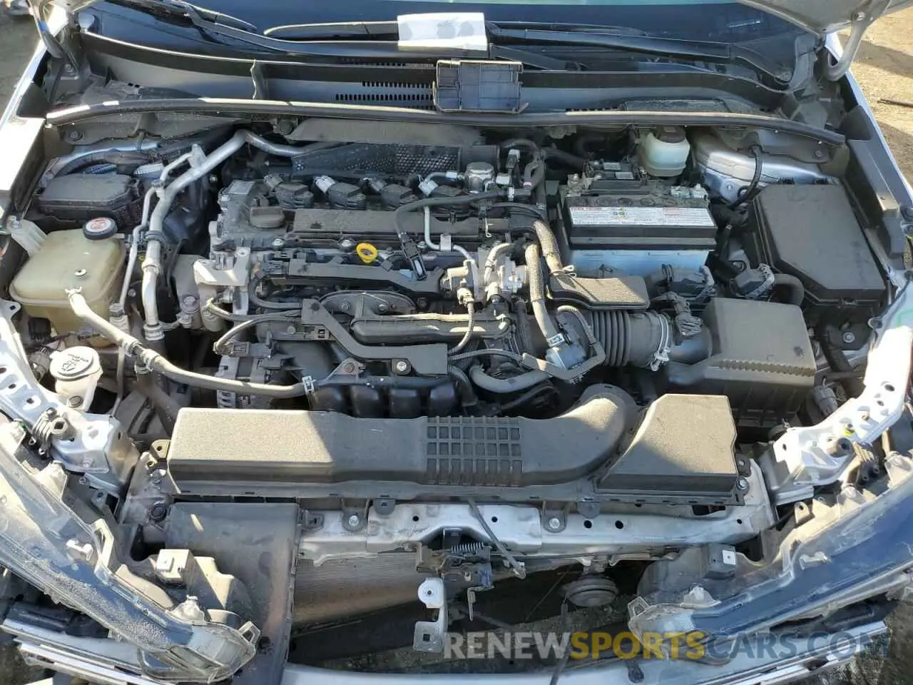 11 fotografías del automóvil dañado JTNK4RBE8K3011089 TOYOTA COROLLA 2019