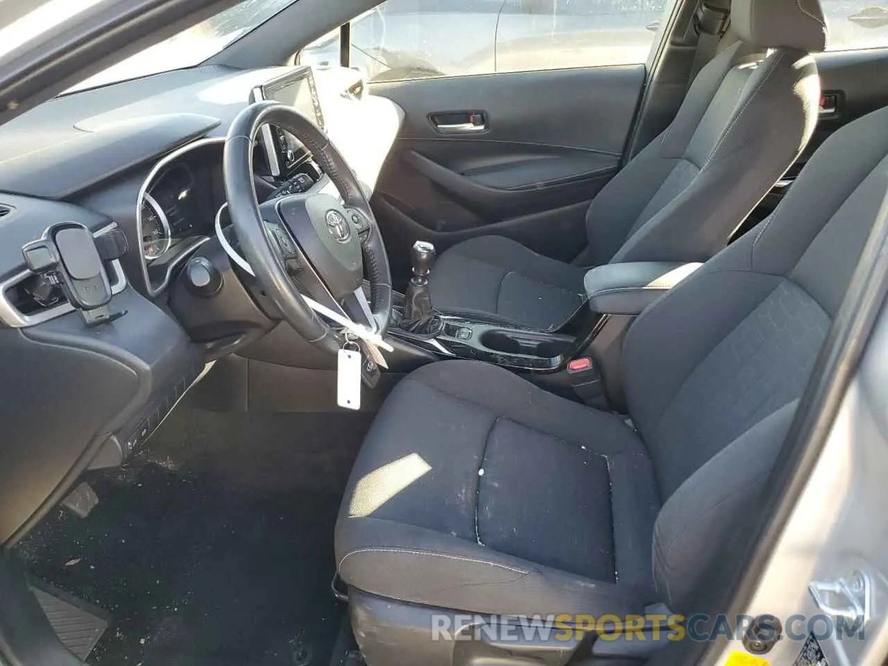 7 fotografías del automóvil dañado JTNK4RBE8K3011089 TOYOTA COROLLA 2019