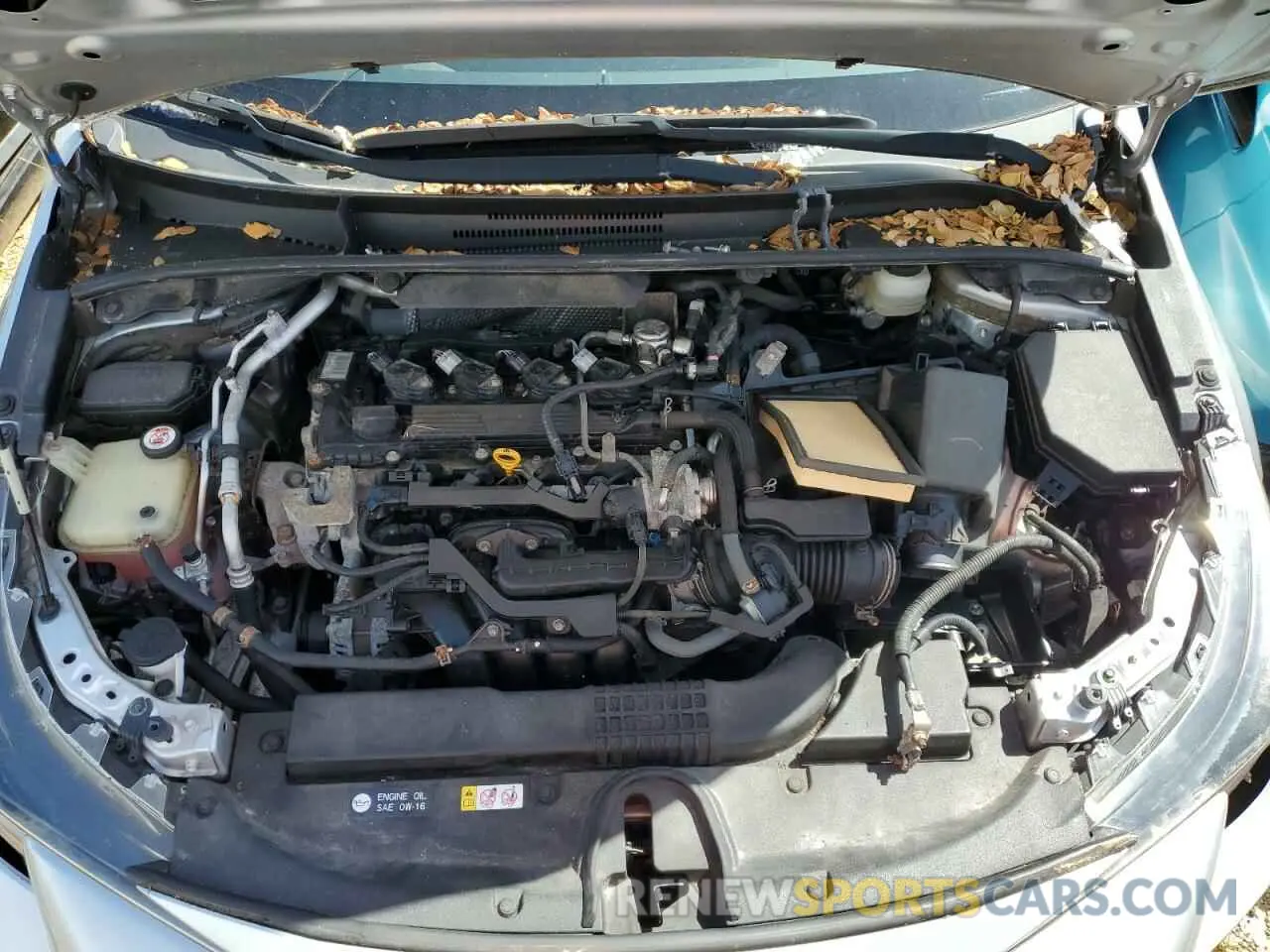 11 fotografías del automóvil dañado JTNK4RBE8K3013392 TOYOTA COROLLA 2019