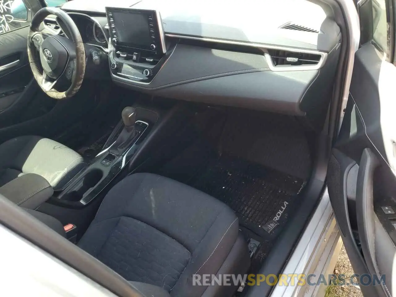 8 fotografías del automóvil dañado JTNK4RBE8K3013392 TOYOTA COROLLA 2019