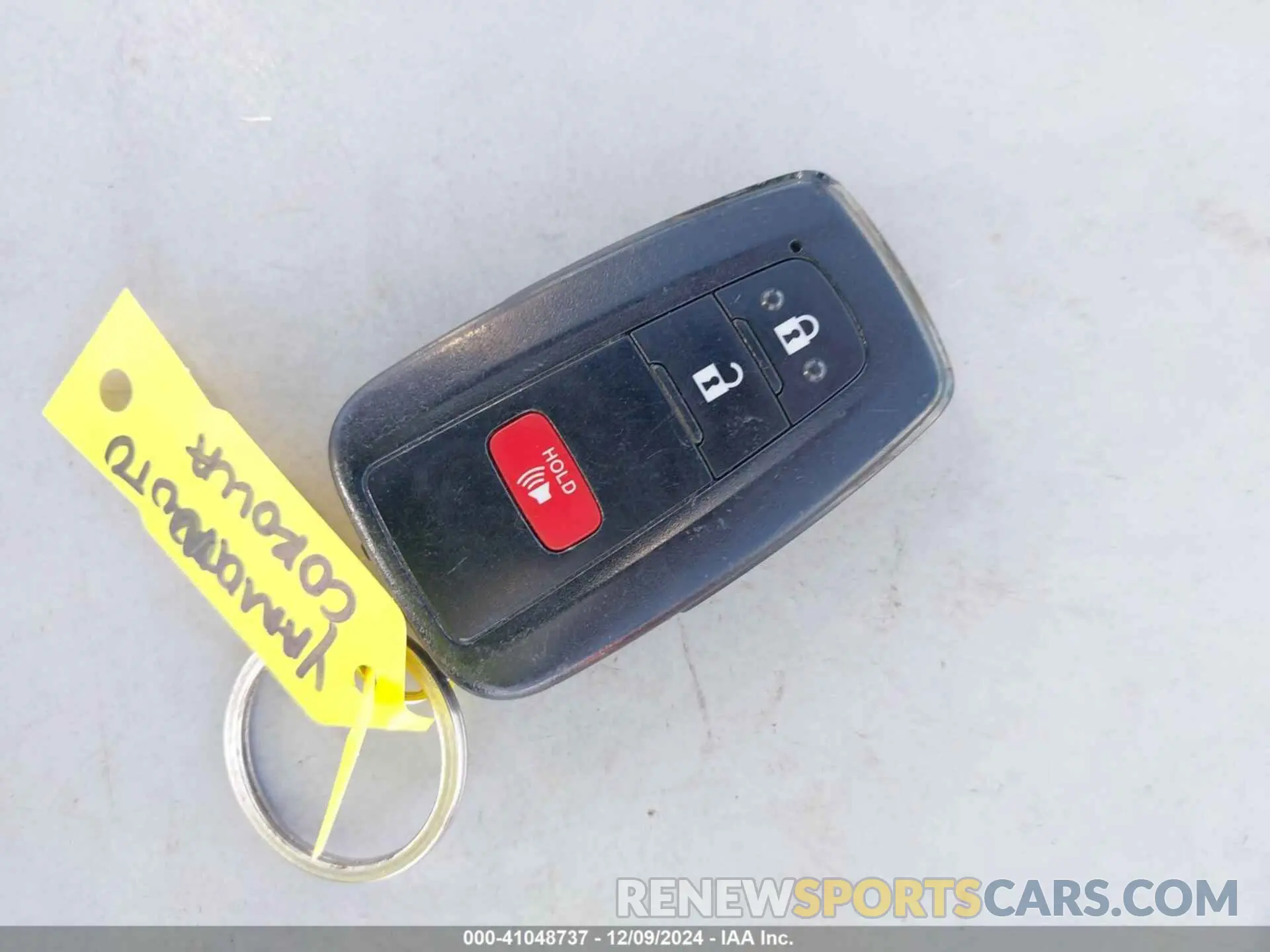 11 fotografías del automóvil dañado JTNK4RBE8K3035926 TOYOTA COROLLA 2019