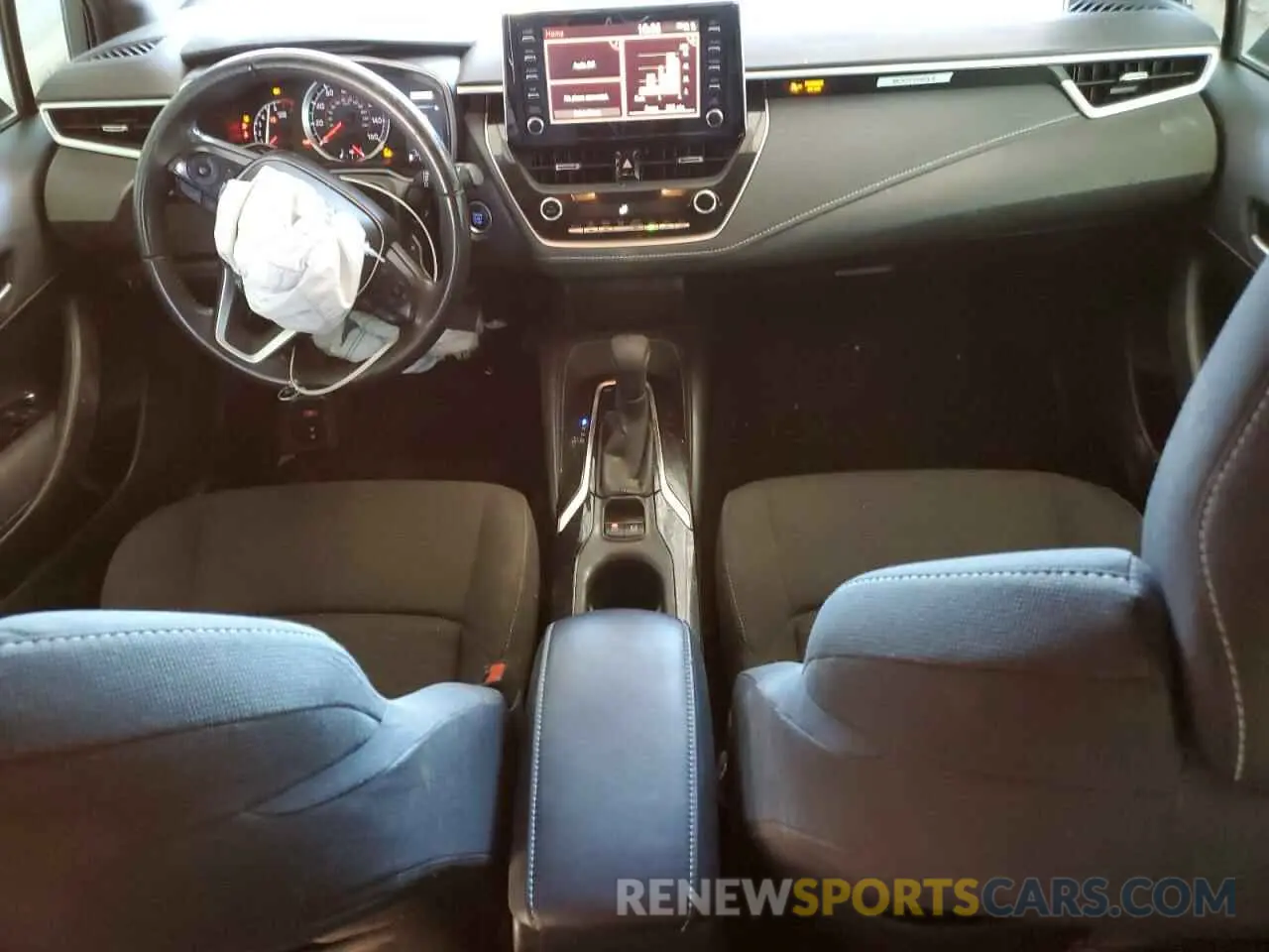 8 fotografías del automóvil dañado JTNK4RBE8K3042892 TOYOTA COROLLA 2019