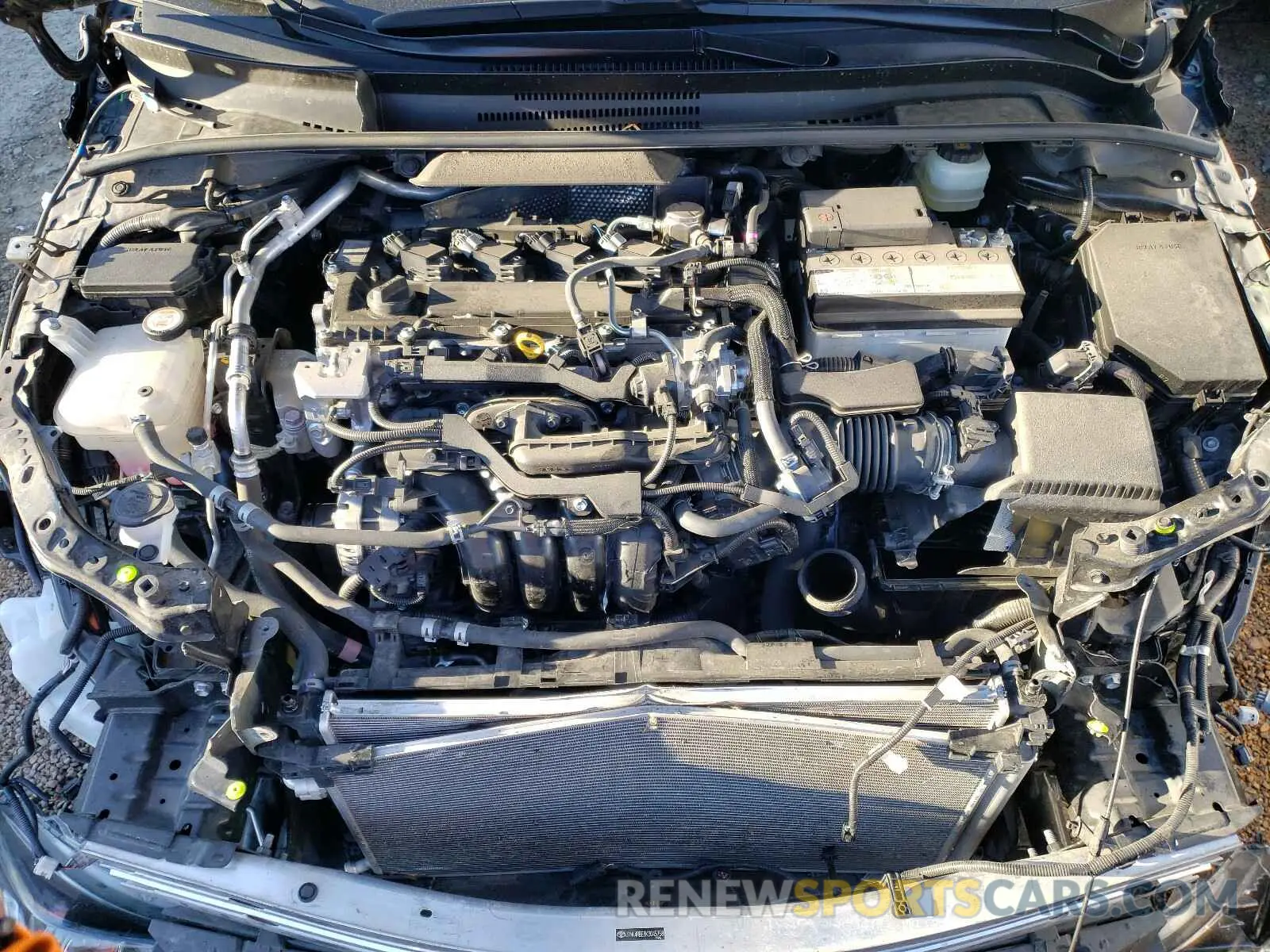 7 fotografías del automóvil dañado JTNK4RBE8K3045758 TOYOTA COROLLA 2019