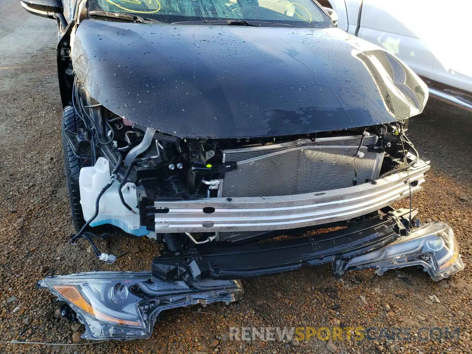 9 fotografías del automóvil dañado JTNK4RBE8K3045758 TOYOTA COROLLA 2019
