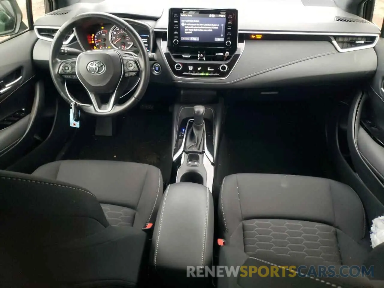 8 fotografías del automóvil dañado JTNK4RBE9K3008802 TOYOTA COROLLA 2019