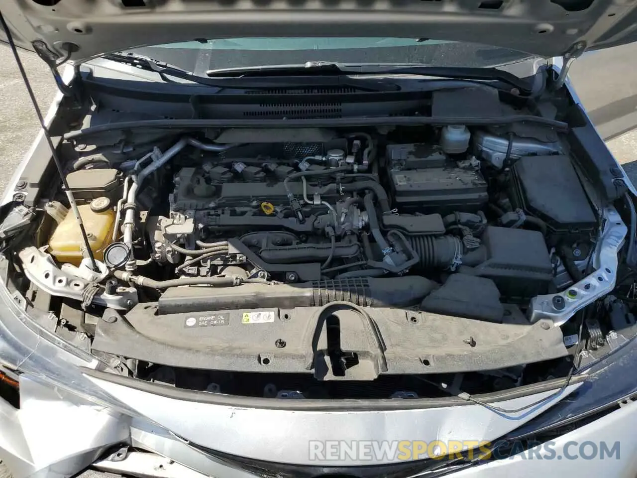 12 fotografías del automóvil dañado JTNK4RBE9K3012509 TOYOTA COROLLA 2019