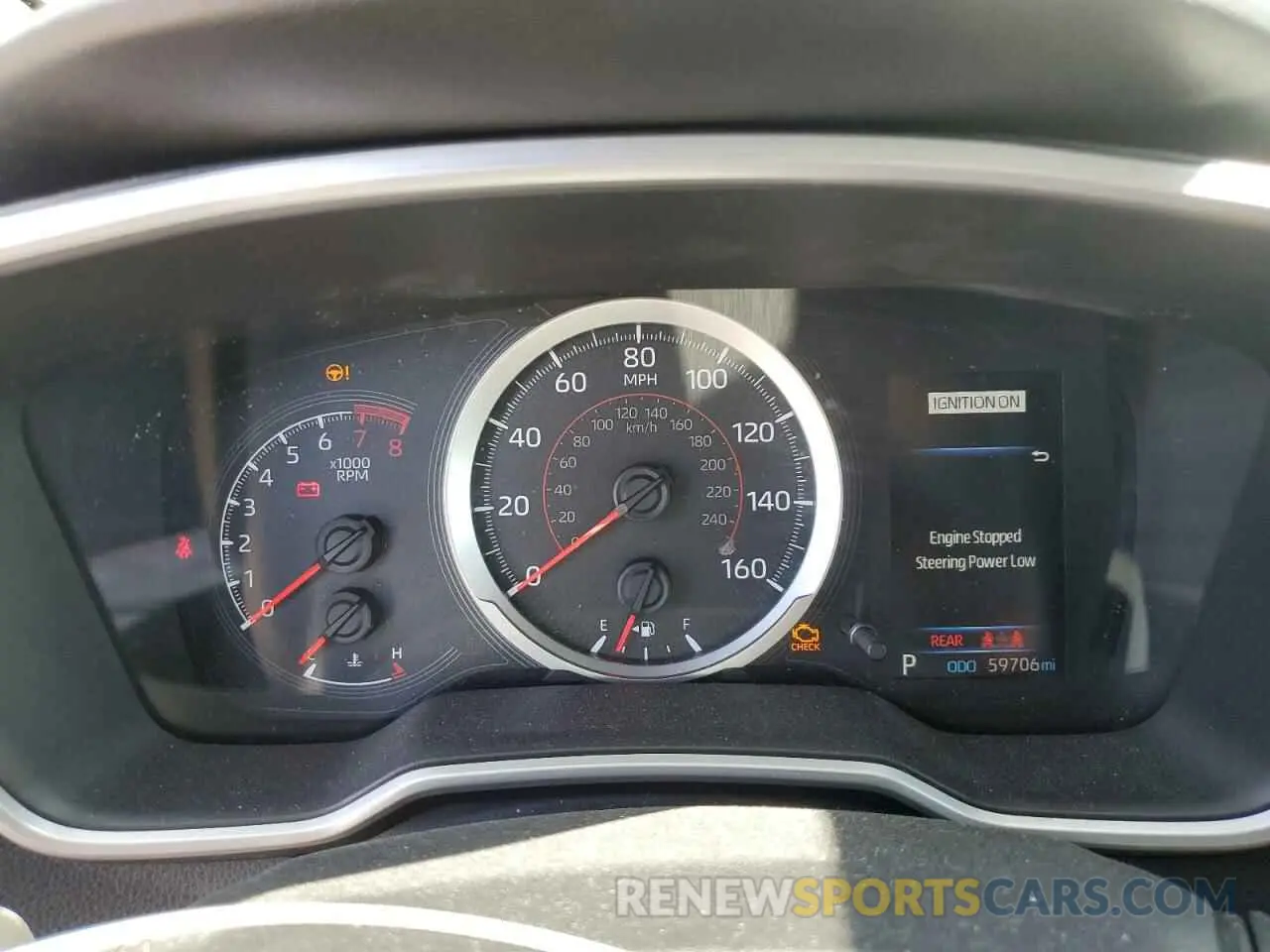 9 fotografías del automóvil dañado JTNK4RBE9K3012509 TOYOTA COROLLA 2019