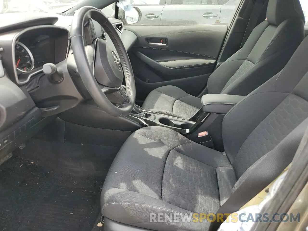 7 fotografías del automóvil dañado JTNK4RBE9K3018164 TOYOTA COROLLA 2019