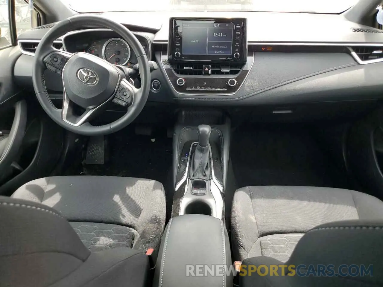 8 fotografías del automóvil dañado JTNK4RBE9K3018164 TOYOTA COROLLA 2019