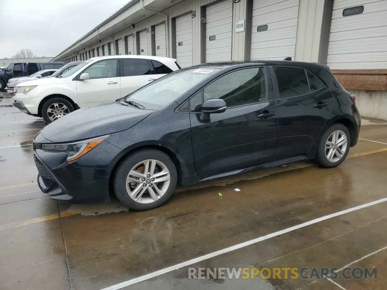 1 fotografías del automóvil dañado JTNK4RBE9K3027866 TOYOTA COROLLA 2019