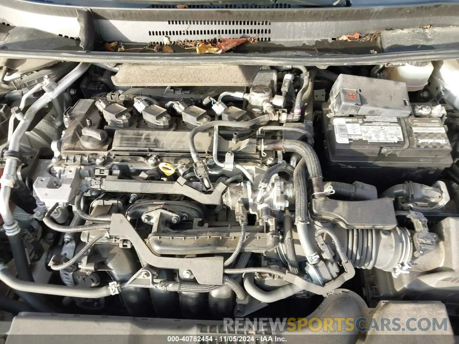 10 fotografías del automóvil dañado JTNK4RBE9K3037149 TOYOTA COROLLA 2019