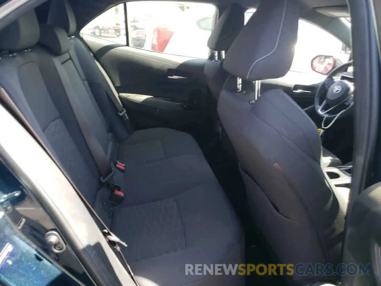 6 fotografías del automóvil dañado JTNK4RBE9K3047194 TOYOTA COROLLA 2019