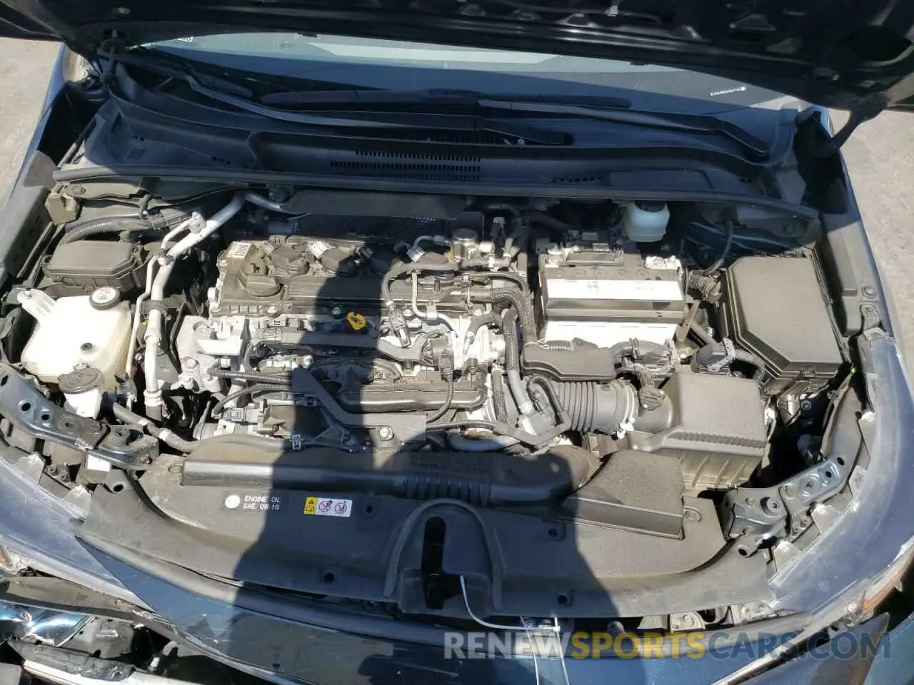 7 fotografías del automóvil dañado JTNK4RBE9K3047194 TOYOTA COROLLA 2019