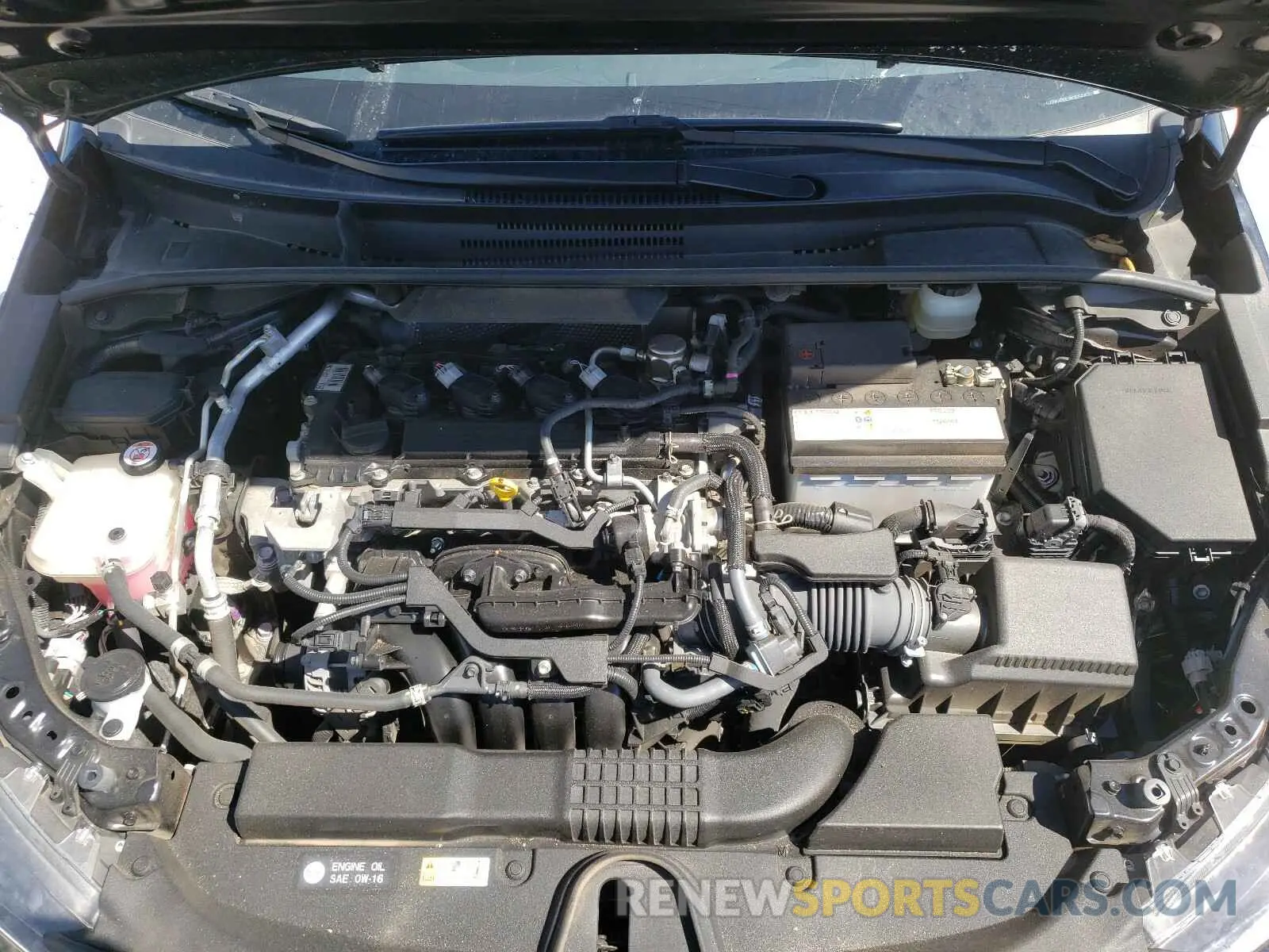 7 fotografías del automóvil dañado JTNK4RBE9K3052427 TOYOTA COROLLA 2019