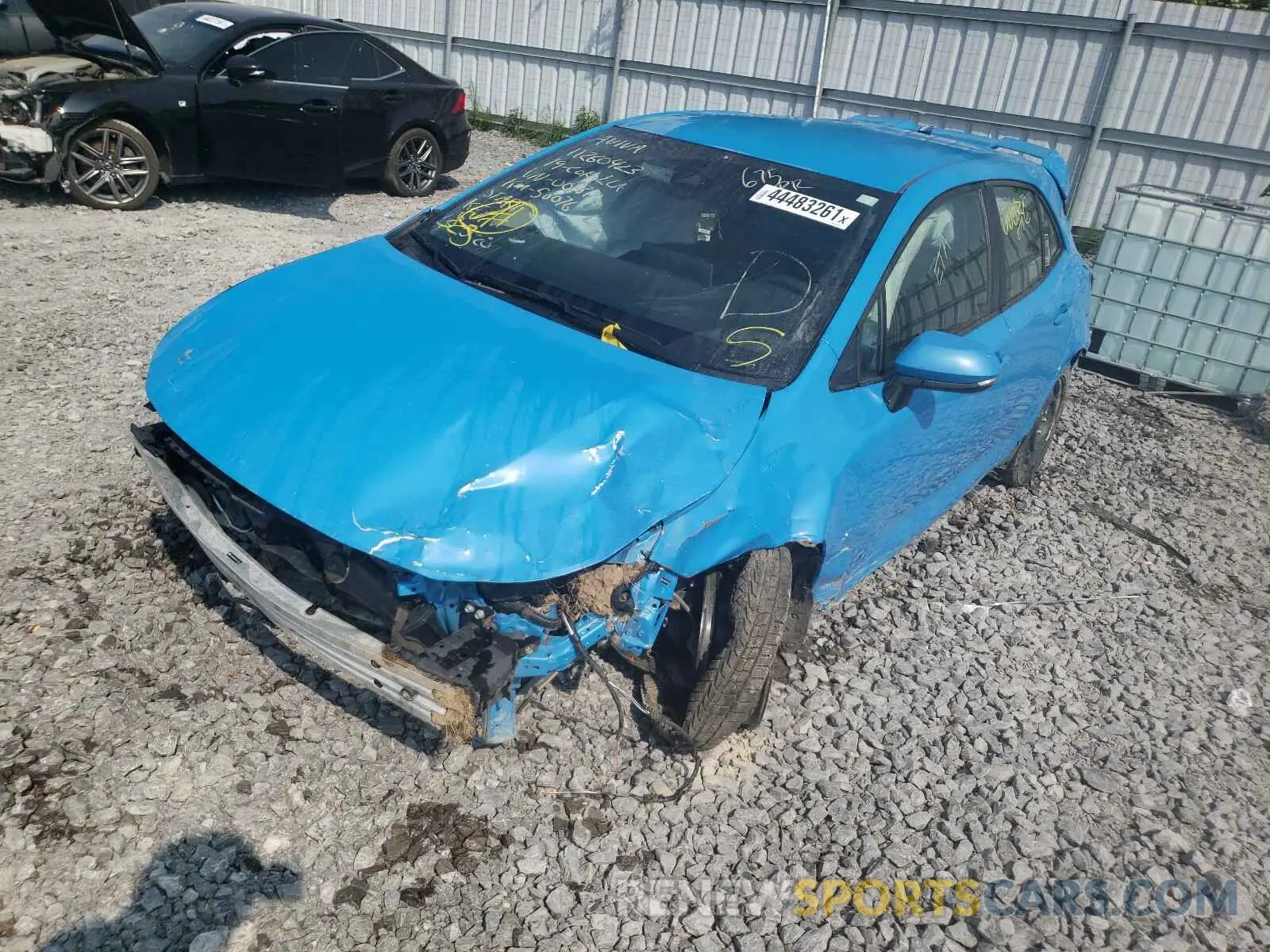 9 fotografías del automóvil dañado JTNK4RBEXK3001812 TOYOTA COROLLA 2019