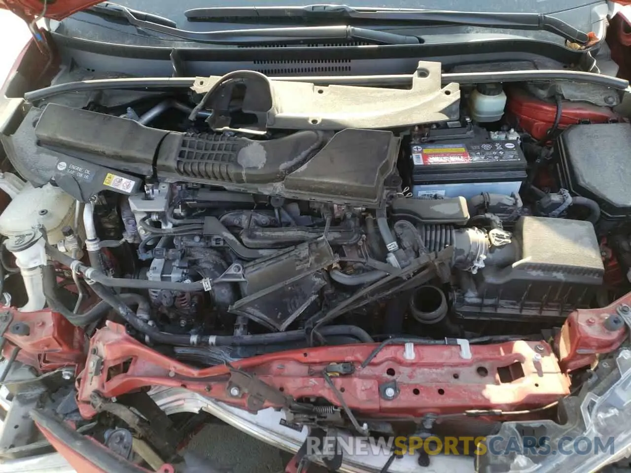7 fotografías del automóvil dañado JTNK4RBEXK3002362 TOYOTA COROLLA 2019
