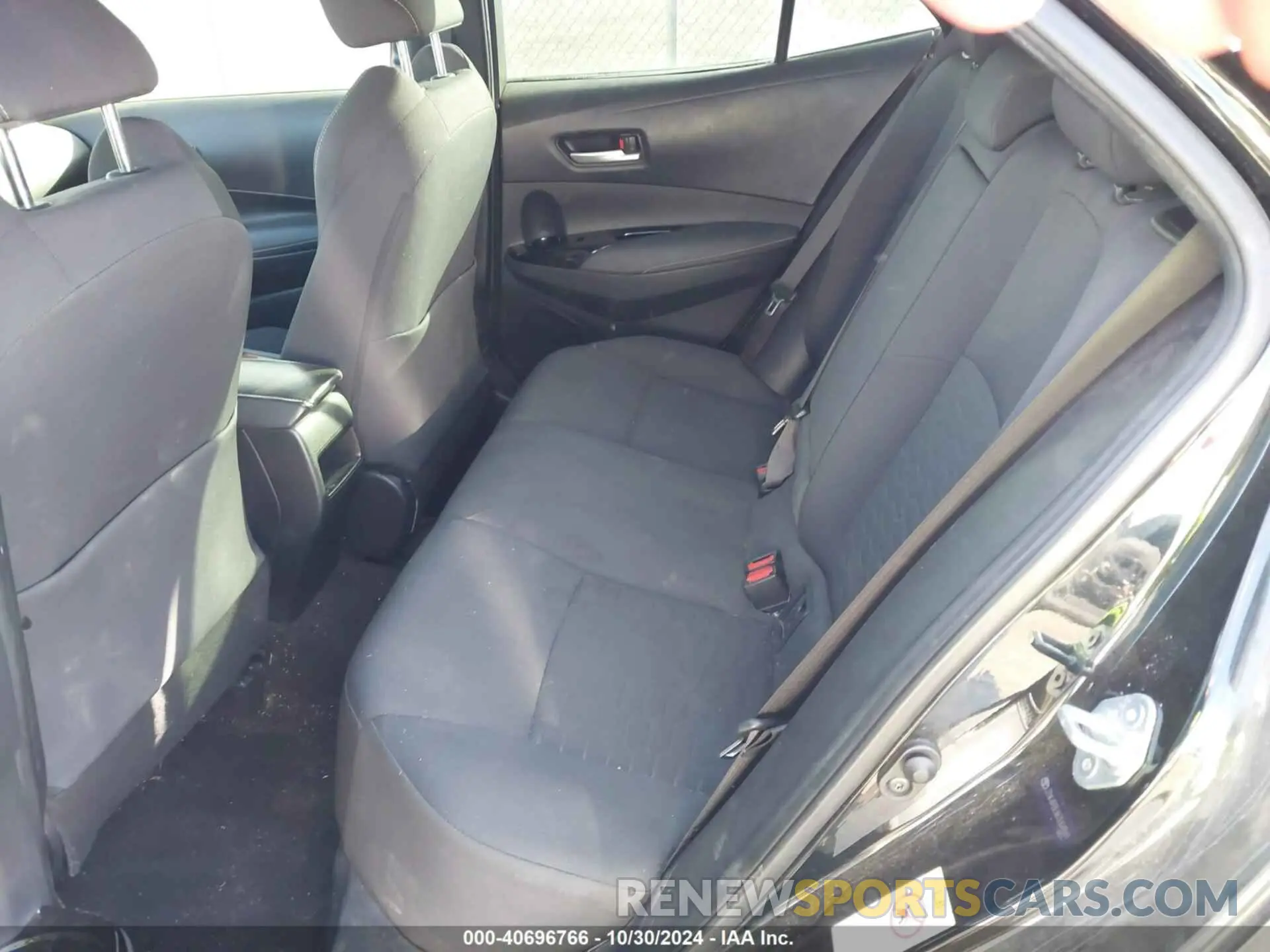8 fotografías del automóvil dañado JTNK4RBEXK3004841 TOYOTA COROLLA 2019