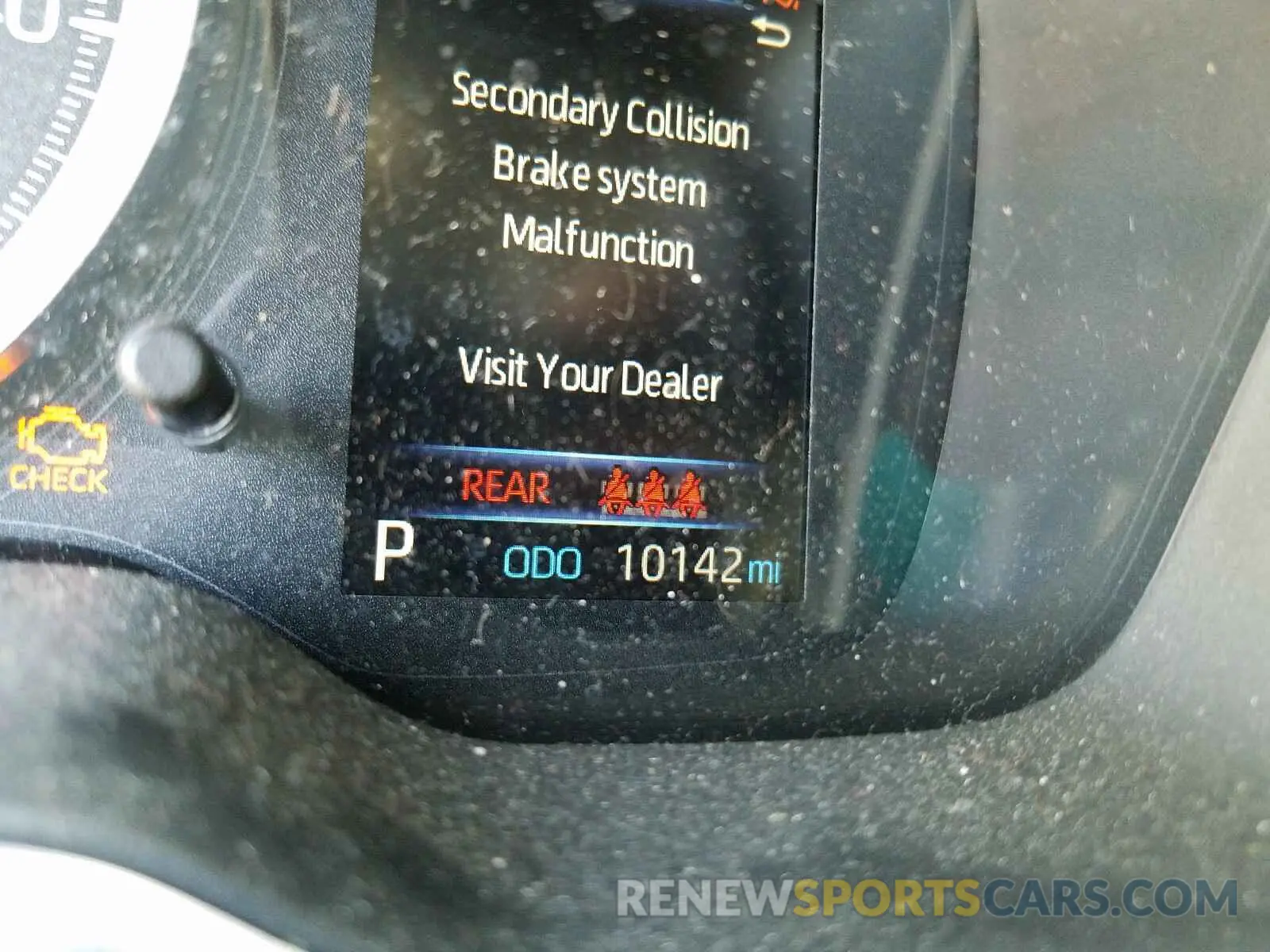 8 fotografías del automóvil dañado JTNK4RBEXK3005679 TOYOTA COROLLA 2019