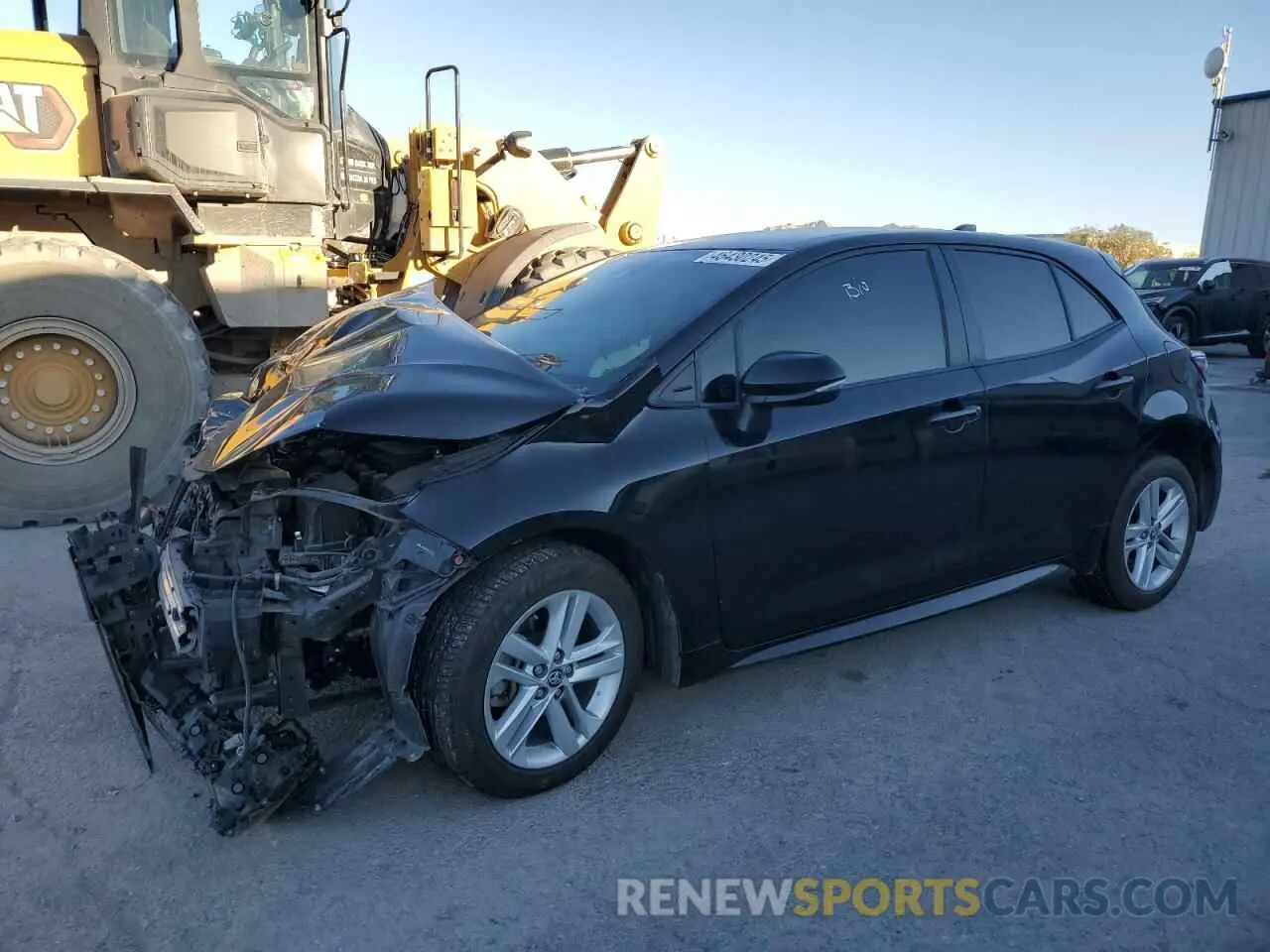 1 fotografías del automóvil dañado JTNK4RBEXK3014026 TOYOTA COROLLA 2019