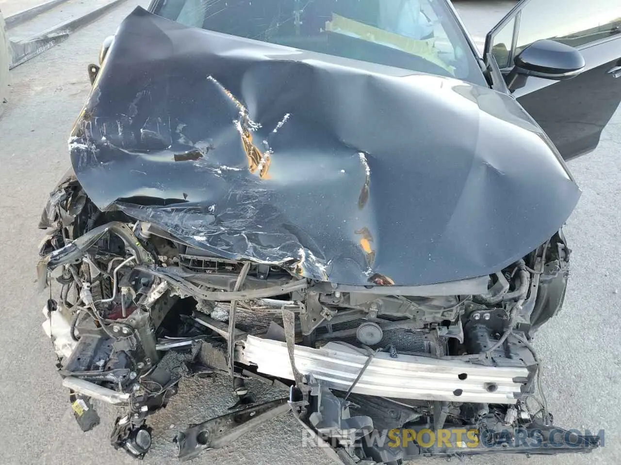 12 fotografías del automóvil dañado JTNK4RBEXK3014026 TOYOTA COROLLA 2019