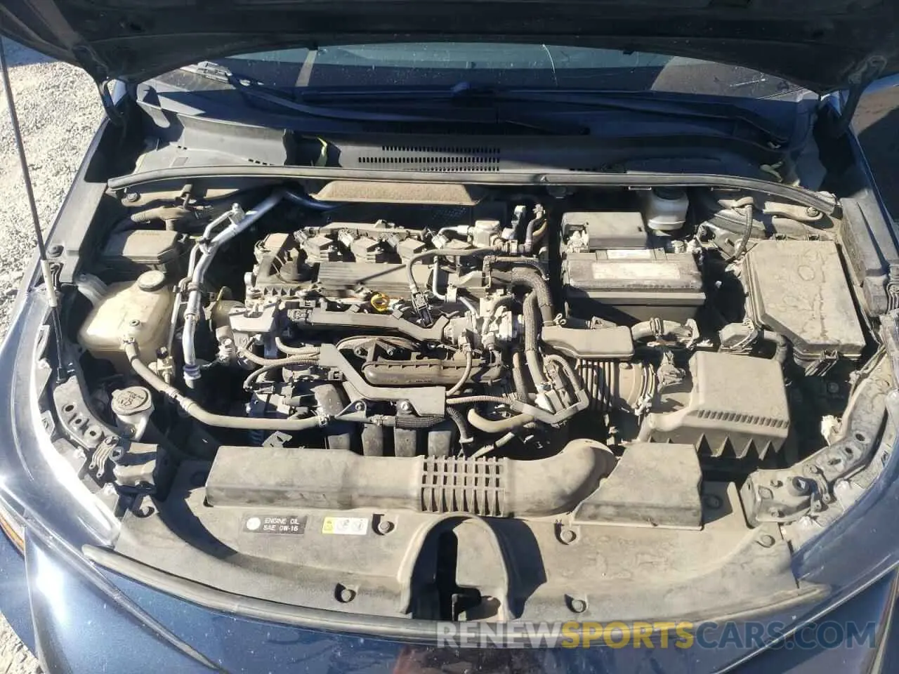 11 fotografías del automóvil dañado JTNK4RBEXK3029190 TOYOTA COROLLA 2019
