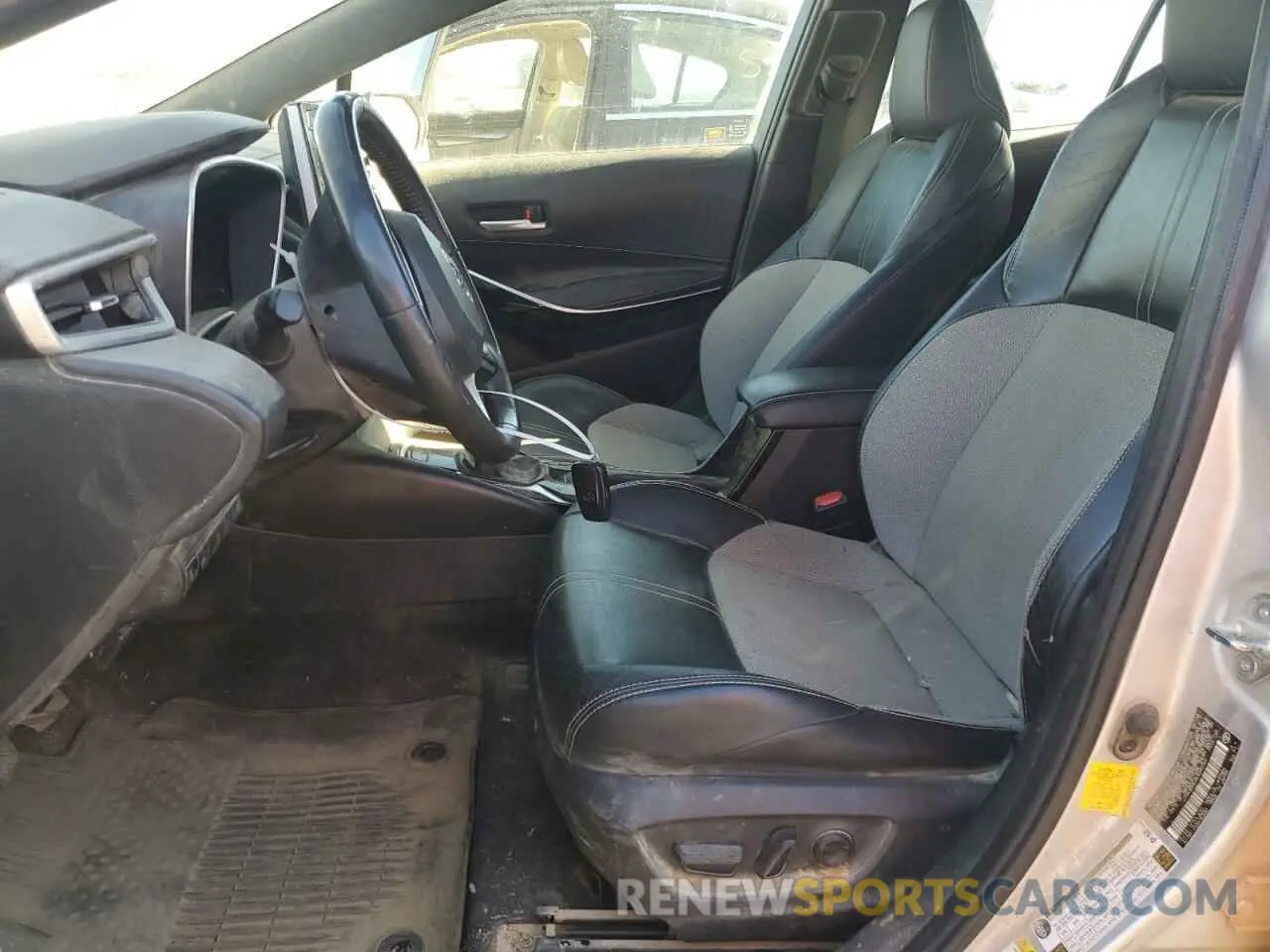 7 fotografías del automóvil dañado JTNK4RBEXK3040366 TOYOTA COROLLA 2019