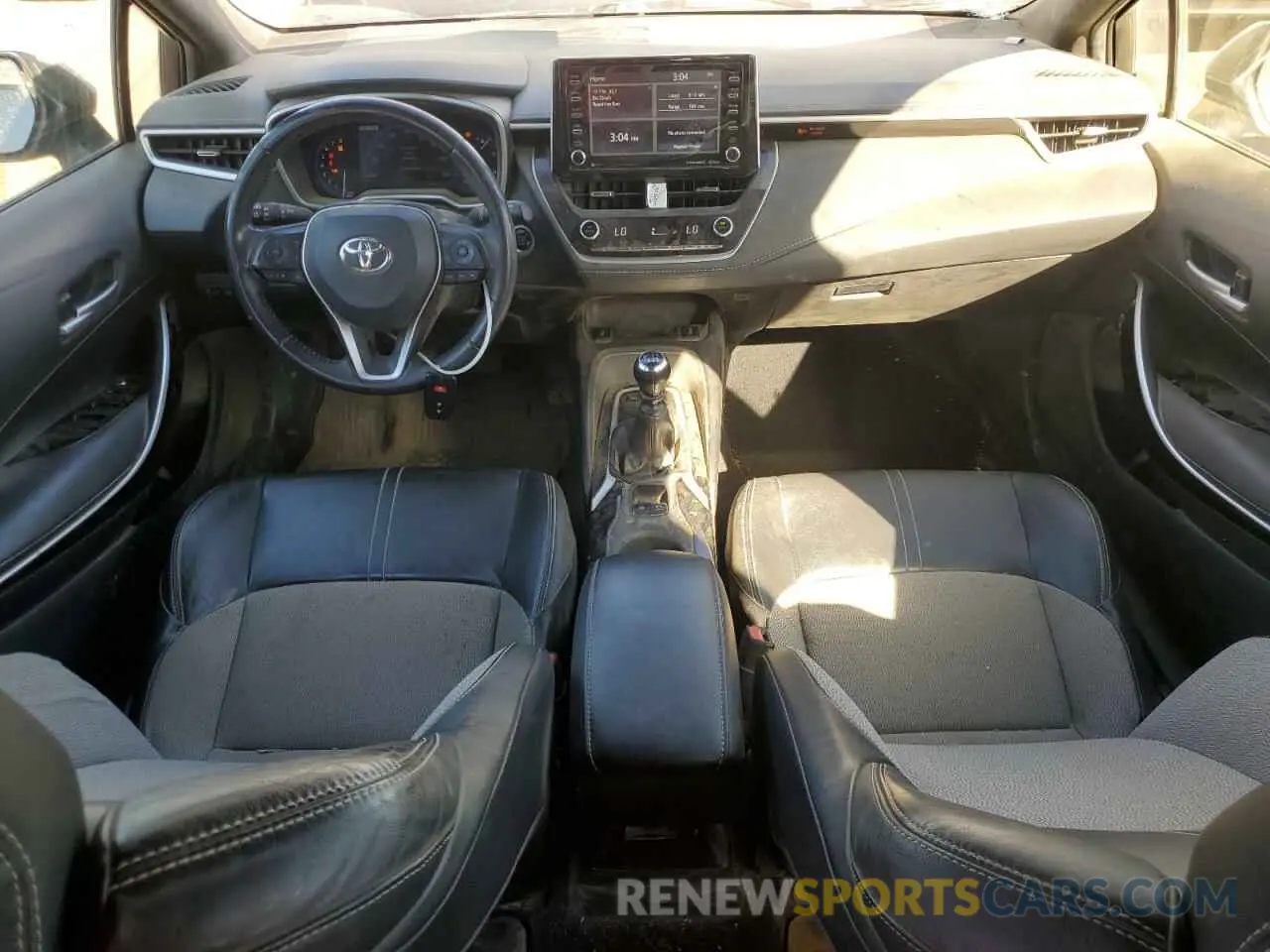 8 fotografías del automóvil dañado JTNK4RBEXK3040366 TOYOTA COROLLA 2019