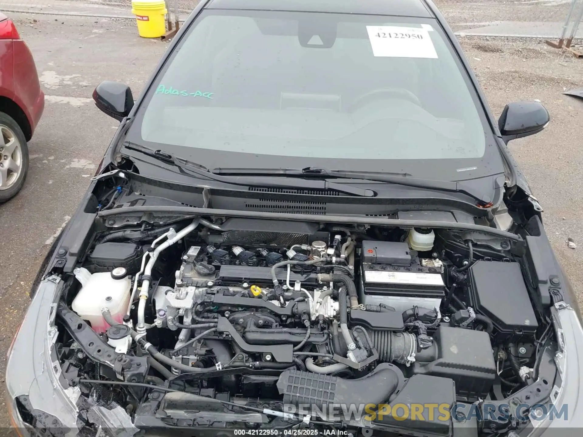 10 fotografías del automóvil dañado JTNK4RBEXK3041548 TOYOTA COROLLA 2019