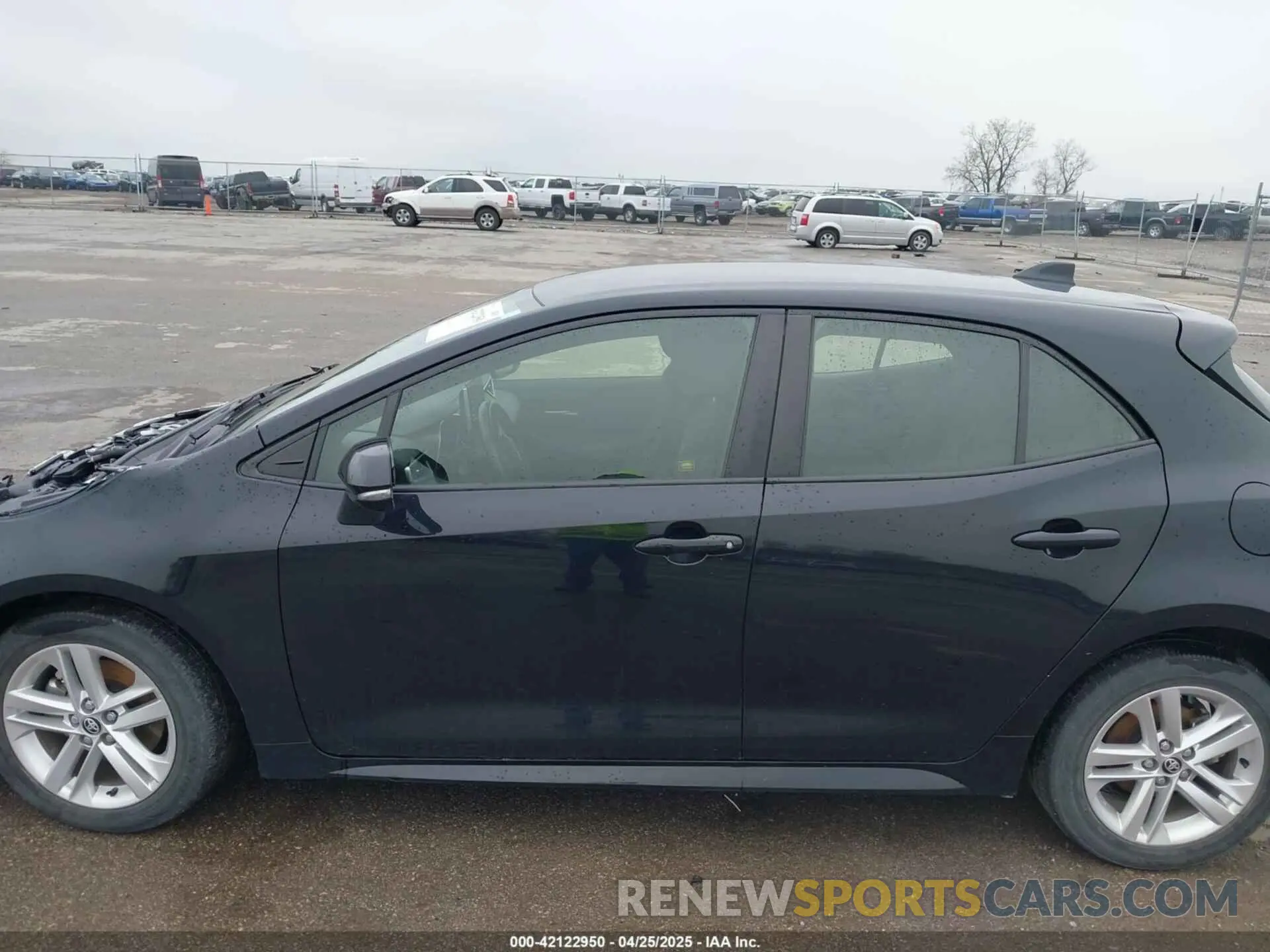 15 fotografías del automóvil dañado JTNK4RBEXK3041548 TOYOTA COROLLA 2019