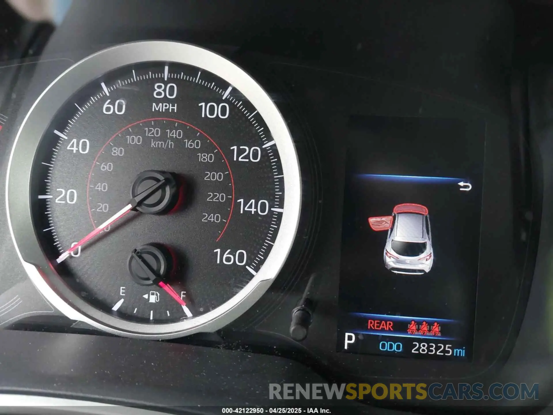 16 fotografías del automóvil dañado JTNK4RBEXK3041548 TOYOTA COROLLA 2019