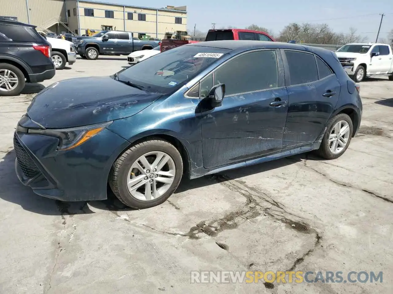 1 fotografías del automóvil dañado JTNK4RBEXK3051027 TOYOTA COROLLA 2019