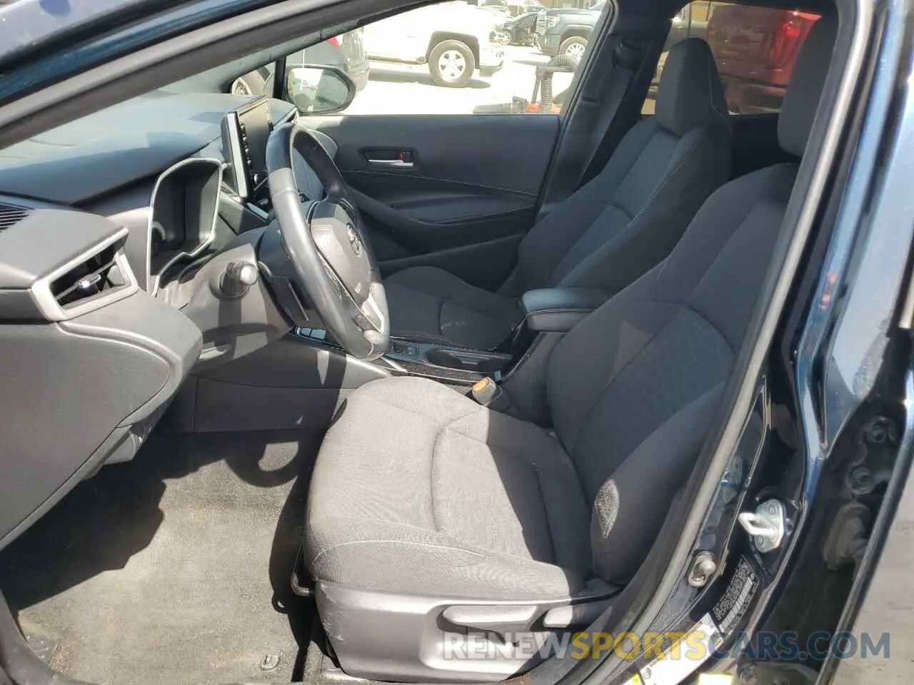 7 fotografías del automóvil dañado JTNK4RBEXK3051027 TOYOTA COROLLA 2019