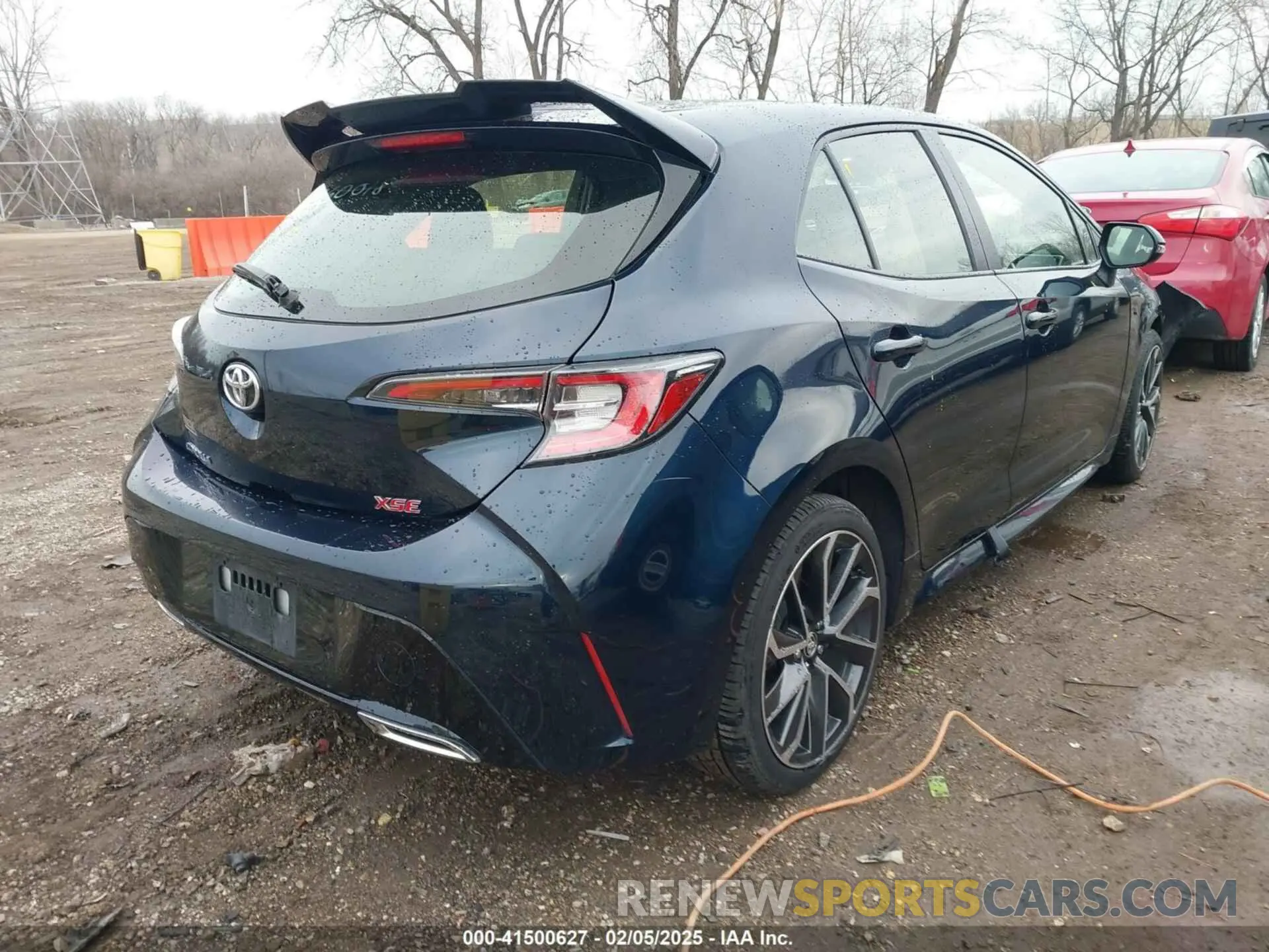 4 fotografías del automóvil dañado JTNK4RBEXK3060018 TOYOTA COROLLA 2019