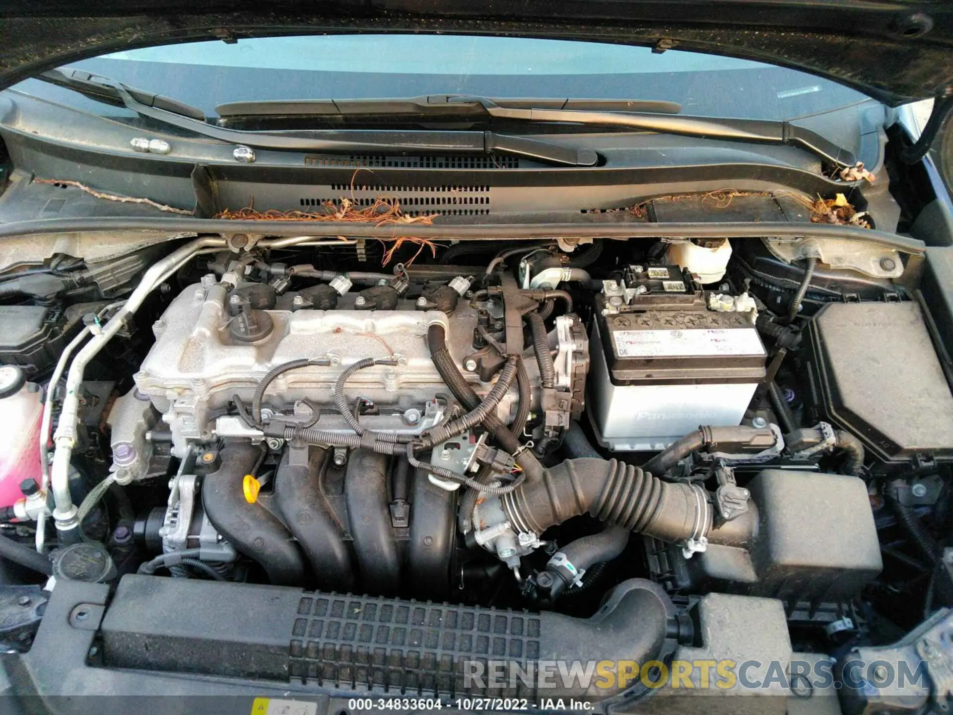 10 fotografías del automóvil dañado 00FEPRAE8LP088774 TOYOTA COROLLA 2020