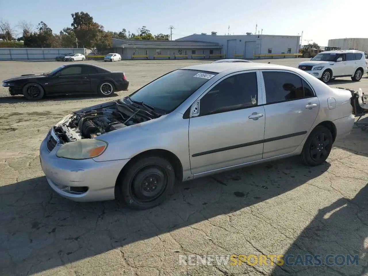 1 fotografías del automóvil dañado 1NXBR32E25Z453573 TOYOTA COROLLA 2020