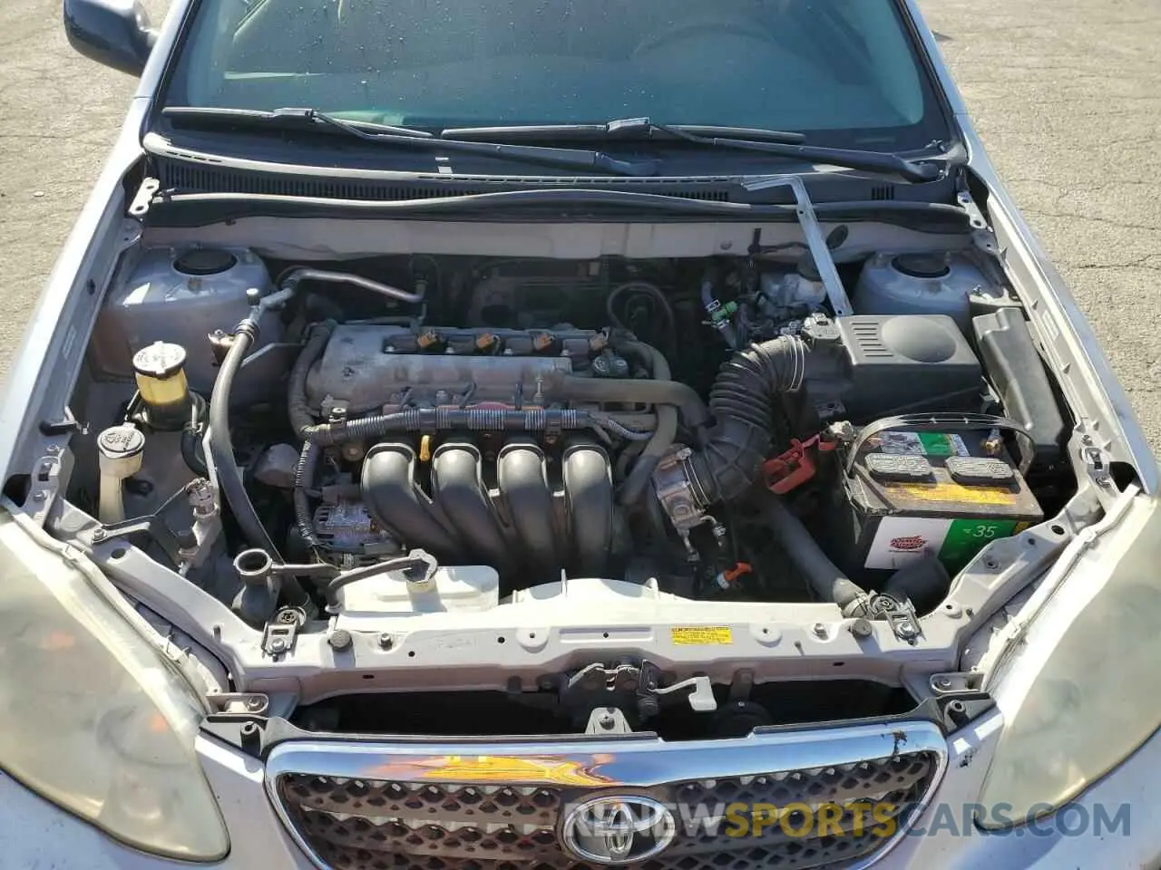 11 fotografías del automóvil dañado 1NXBR32E25Z453573 TOYOTA COROLLA 2020