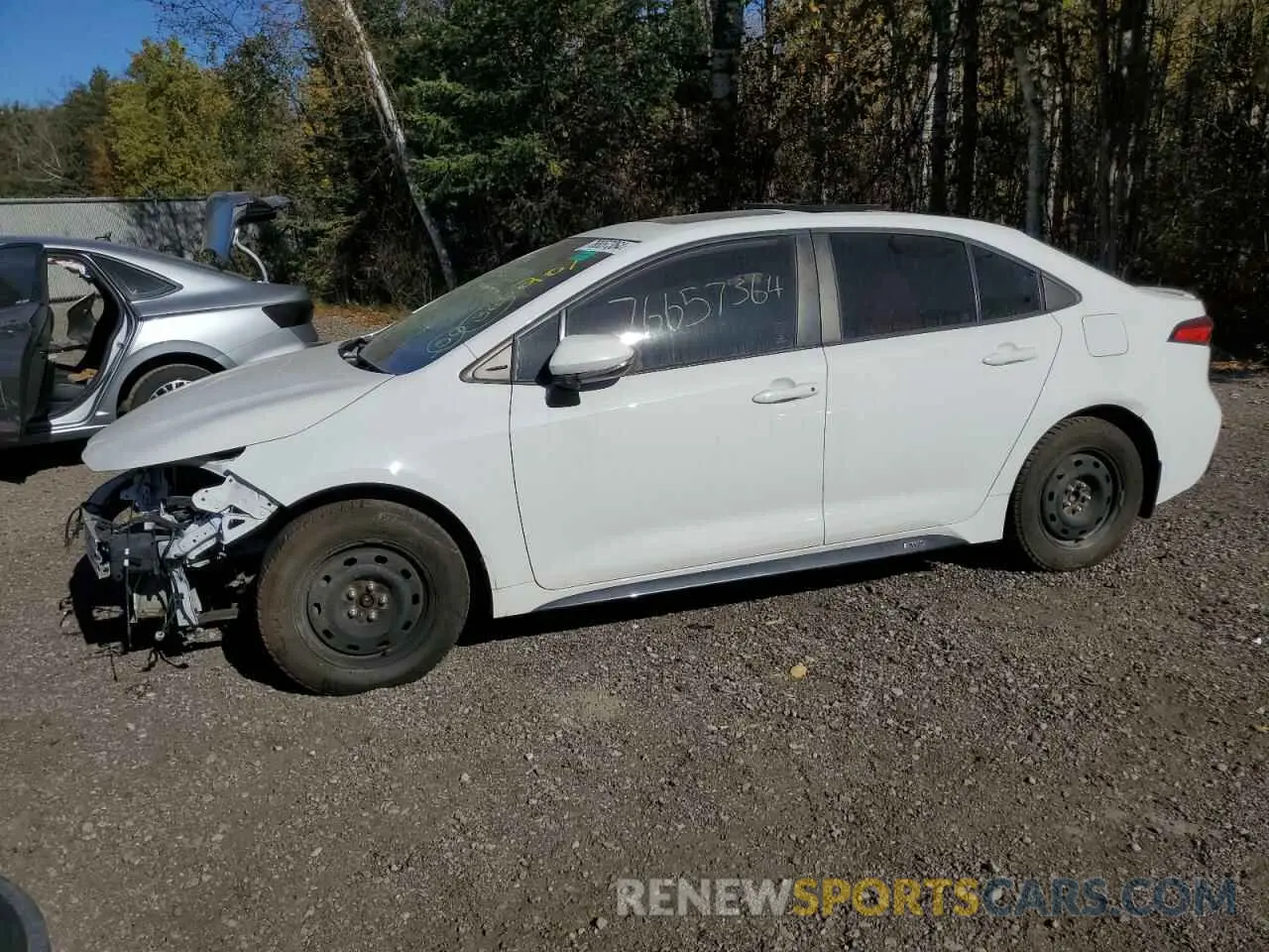 1 fotografías del automóvil dañado 5YFB4RBE6LP006857 TOYOTA COROLLA 2020