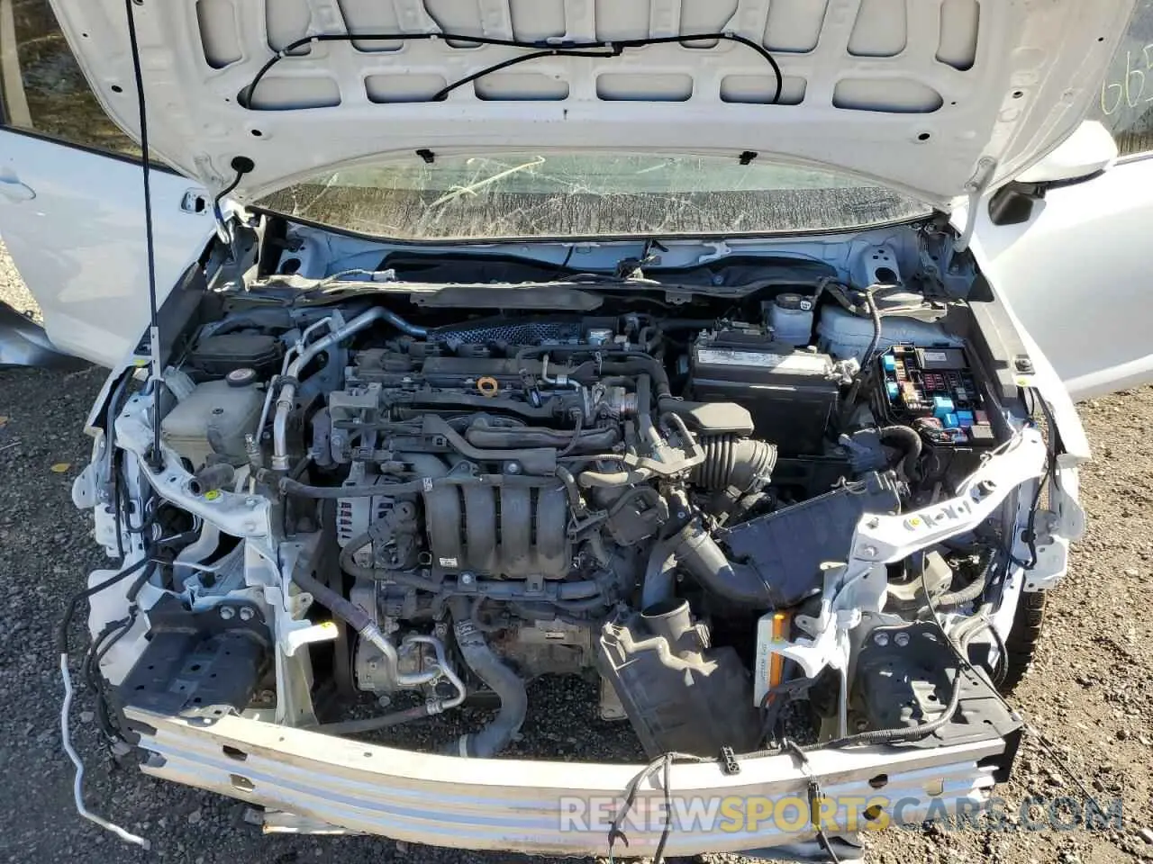 11 fotografías del automóvil dañado 5YFB4RBE6LP006857 TOYOTA COROLLA 2020