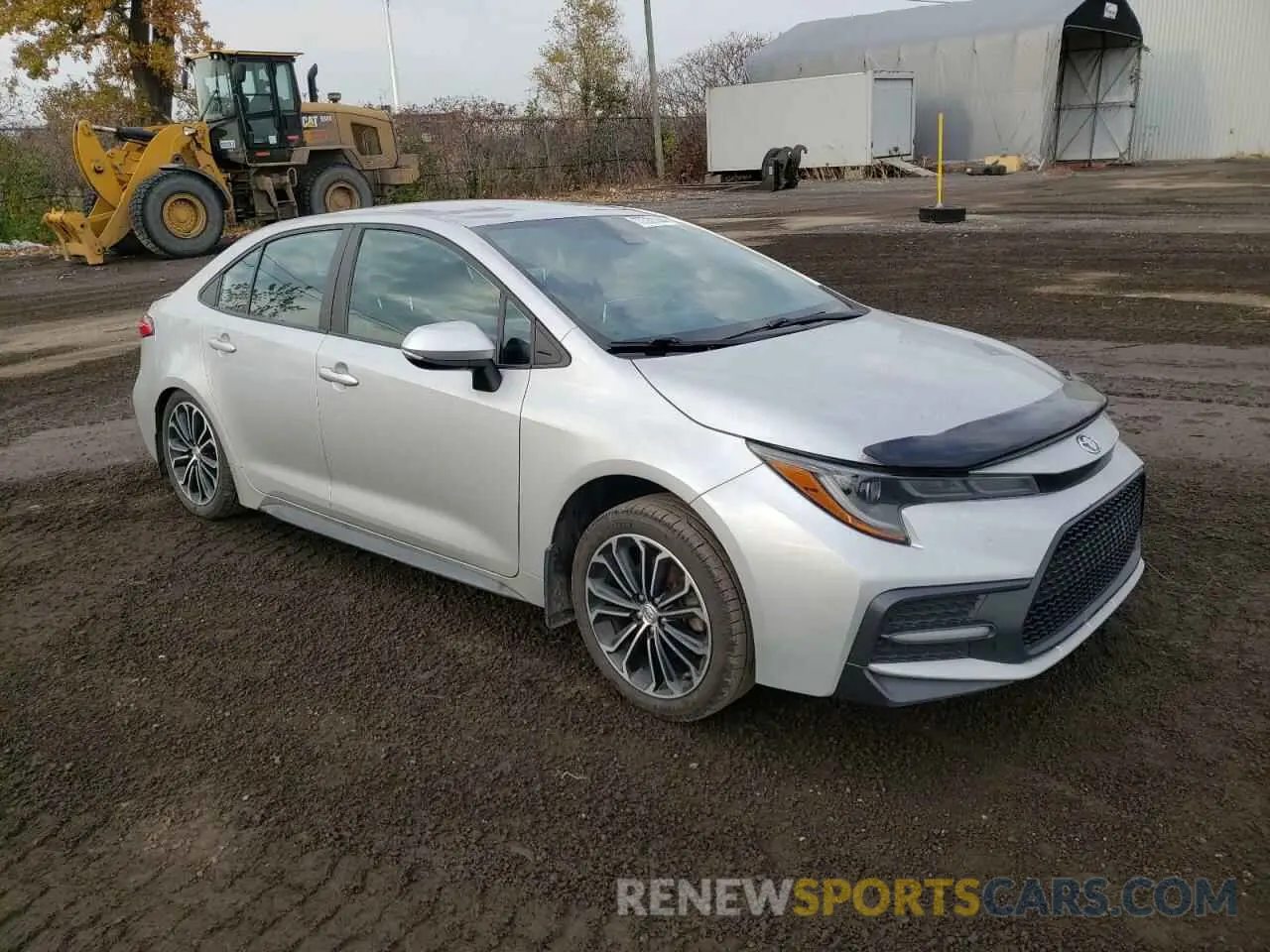 4 fotografías del automóvil dañado 5YFB4RBE6LP009743 TOYOTA COROLLA 2020