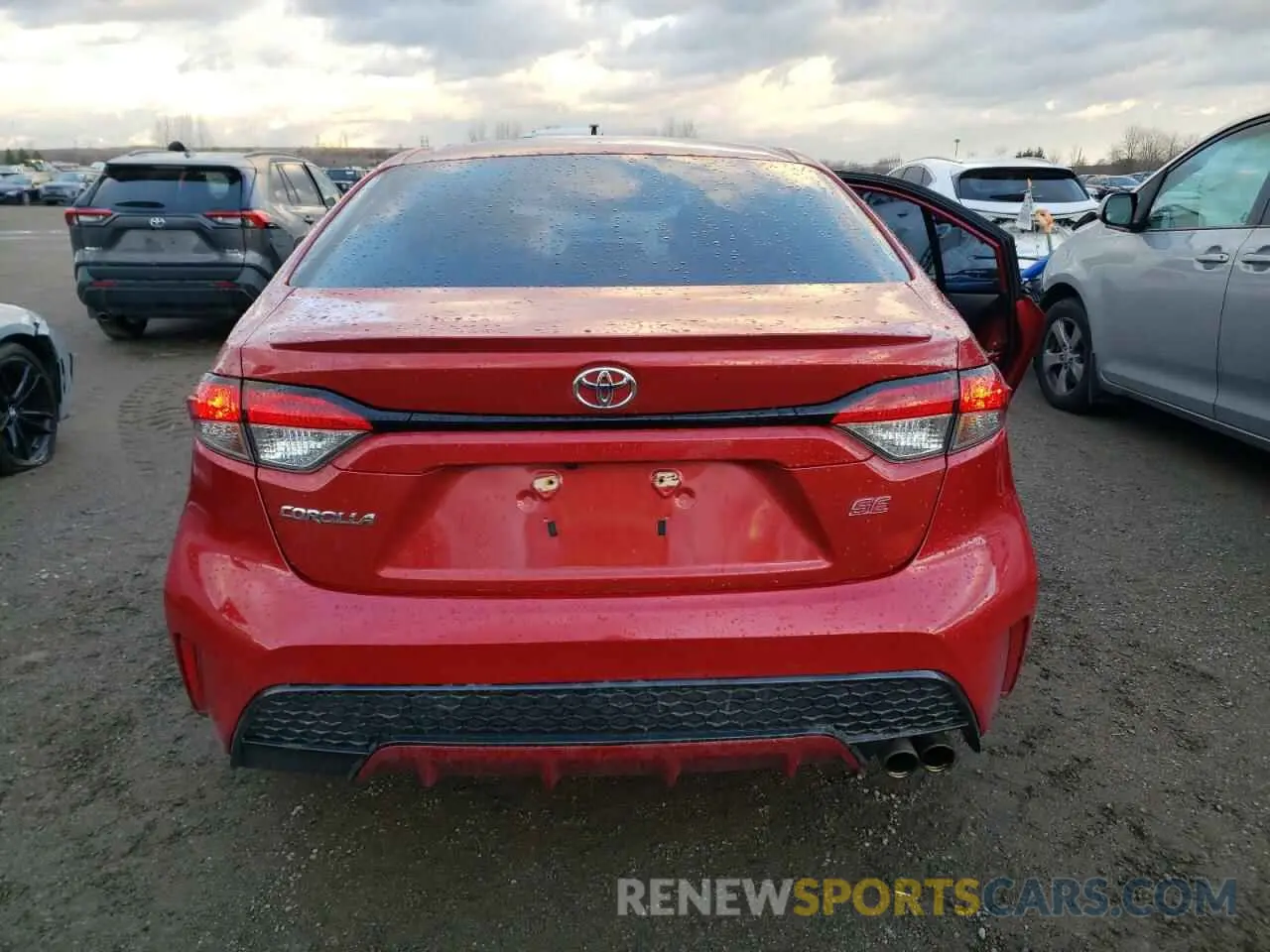 6 fotografías del automóvil dañado 5YFB4RBE7LP024980 TOYOTA COROLLA 2020