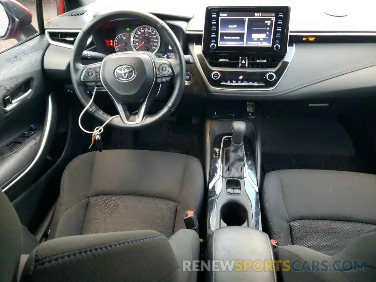 8 fotografías del automóvil dañado 5YFB4RBE7LP024980 TOYOTA COROLLA 2020