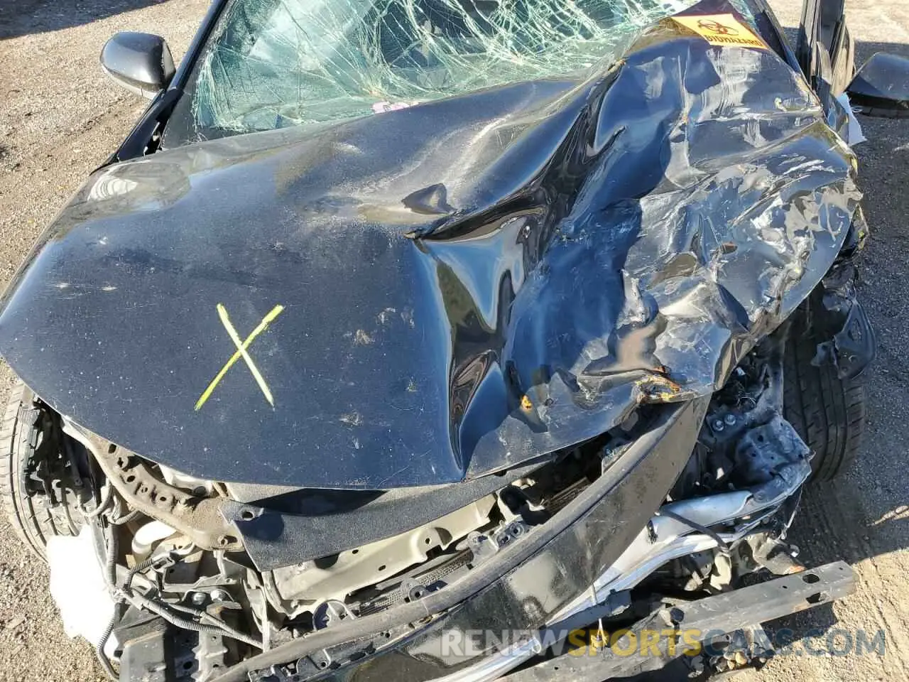 11 fotografías del automóvil dañado 5YFB4RBE7LP052620 TOYOTA COROLLA 2020