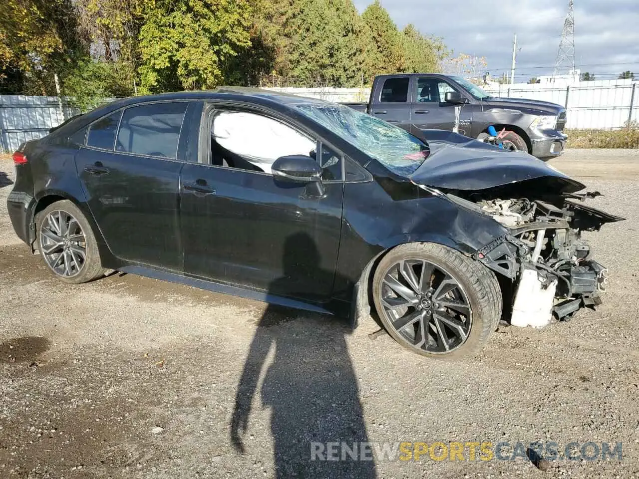 4 fotografías del automóvil dañado 5YFB4RBE7LP052620 TOYOTA COROLLA 2020