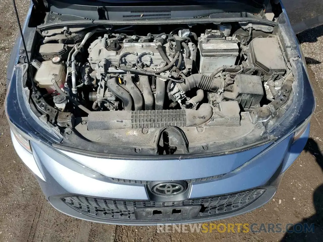 11 fotografías del automóvil dañado 5YFBPRBE1LP117629 TOYOTA COROLLA 2020