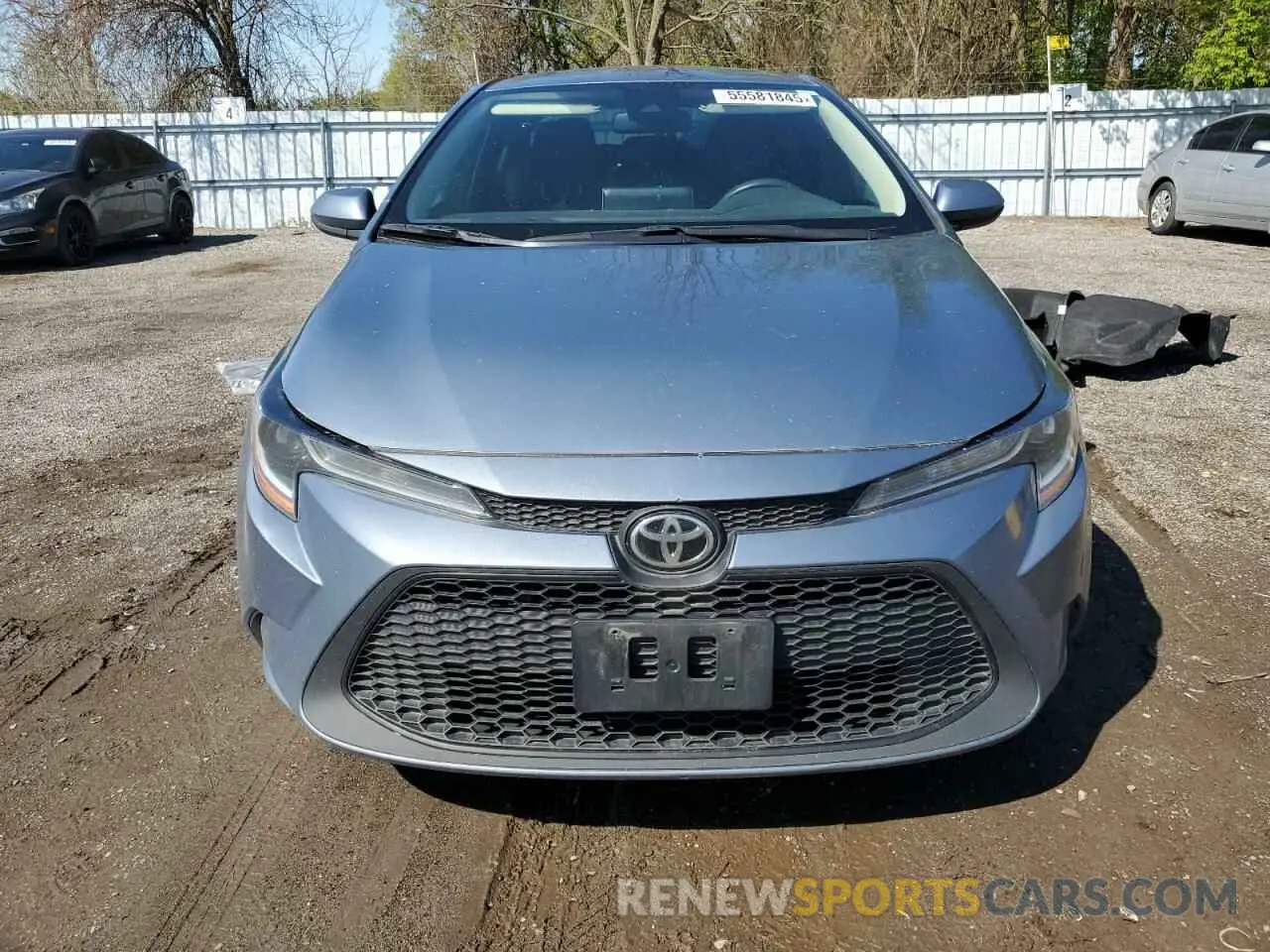 5 fotografías del automóvil dañado 5YFBPRBE1LP117629 TOYOTA COROLLA 2020